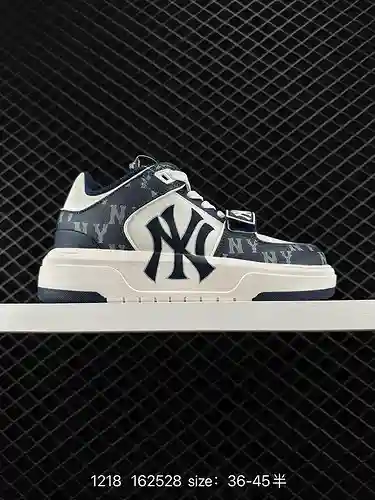 4 MLB Chunky Liner MID popular serie de zapatos para personas mayores de un solo producto, zapatilla