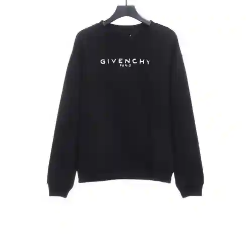 Sudadera clásica con cuello redondo y estampado de letras destruidas de GVC Givenchy (precio especia