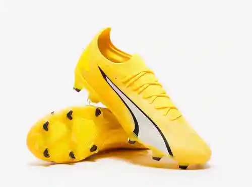 (Llegó) Zapatos de fútbol FG impermeables totalmente tejidos de la Copa Mundial Puma Puma Ultra Ulti