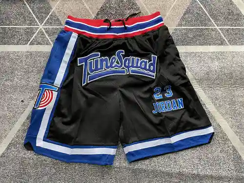 Pantalones de bolsillo Big Slam Dunk Pantalones de baloncesto negros