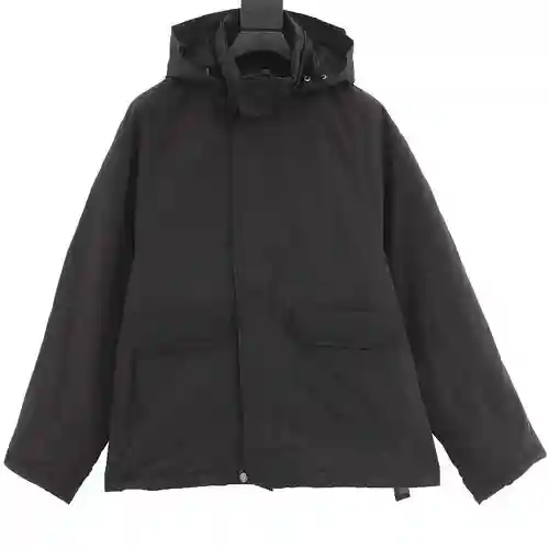 Chaqueta cortavientos acolchada con dos bolsillos Blcg