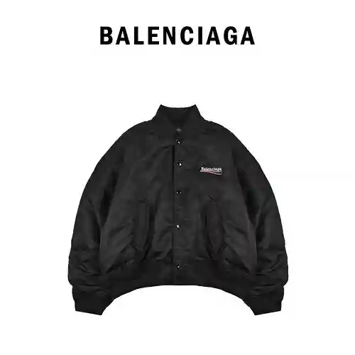 BLCG Balenciaga 23FW chaqueta de algodón cola bordada