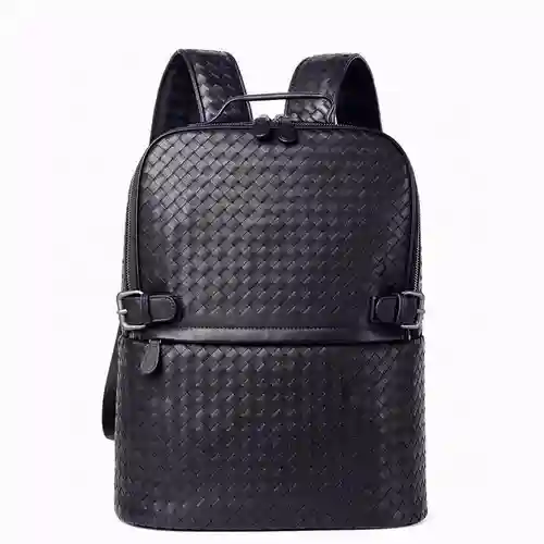 Mochila especial para hombre BV, fabricada en cuero original superior importado, versión réplica de 