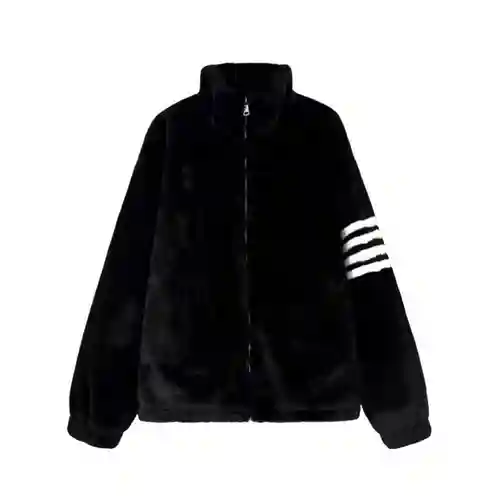 TB/Tom Brown 23FW chaqueta de algodón y terciopelo de visón con cuatro rayas