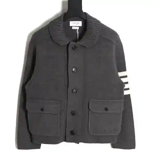 Chaqueta corta de lana TB 23FW
