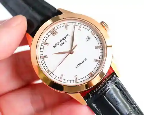 Patek@Philippe reloj para hombre con movimiento mecánico original totalmente automático caja superio