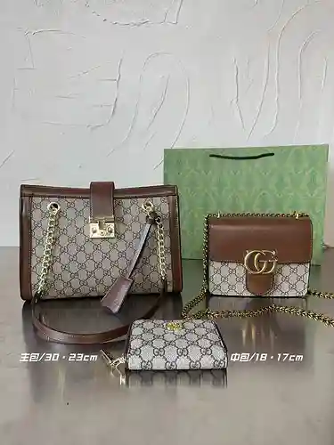 Juego de tres piezas fabricado en material de lona importado, alta calidad, entrega en bolsa de rega