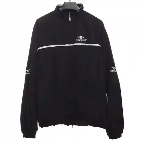 BLCG/Balenciaga chaqueta deportiva tejida bordada