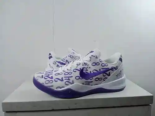Kobe Bryant 8.ª generación Blanco Rosa Púrpura 40-46