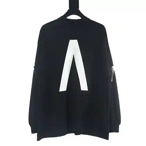 Balenciaga BLCG music series camiseta de manga larga con estampado de flechas limitada