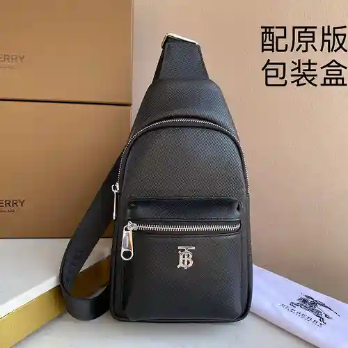 BA@宝利 bolso de pecho para hombre, fabricado en piel de vacuno original importada, alta calidad, fact