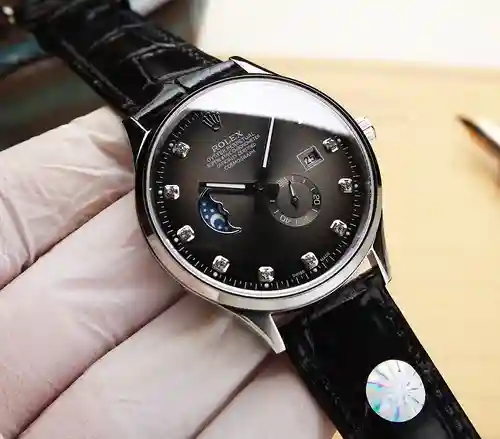 Reloj Rolex para hombre con movimiento mecánico original totalmente automático, caja superior de ace