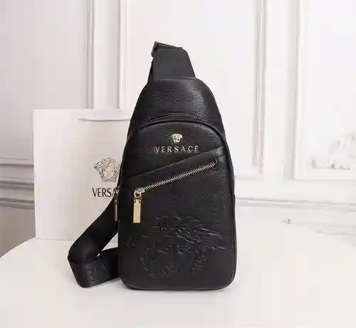 Bolso de pecho Fan@Sizhe para hombre, fabricado en piel de vacuno original importada, alta calidad, 