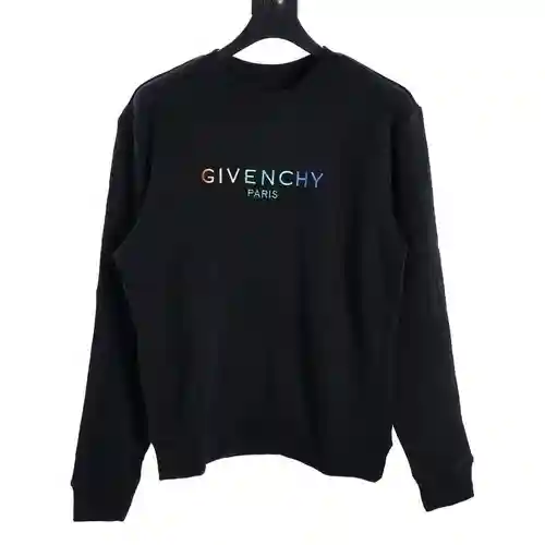 Sudadera tipo jersey con cuello redondo y logo con letras bordadas en colores de GVC