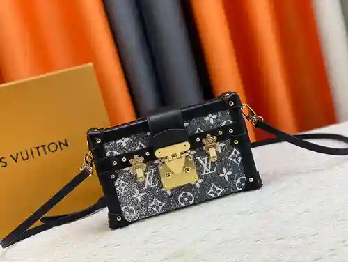 Bolsa tipo caja hecha de material de lona importado, alta calidad, entrega en factura de bolsa de re