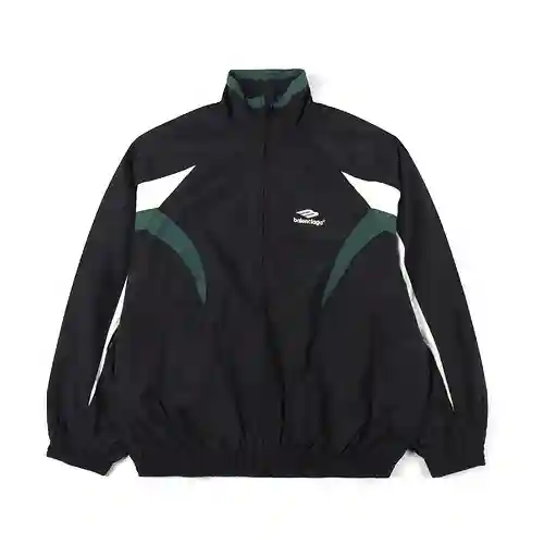 Balenciaga BLCG 23FW chaqueta de traje deportivo patchwork estilo pasarela