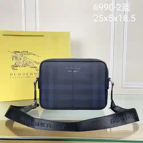 Bolso bandolera para hombre BA@宝利, elaborado en piel de vacuno original importada, alta calidad, fac