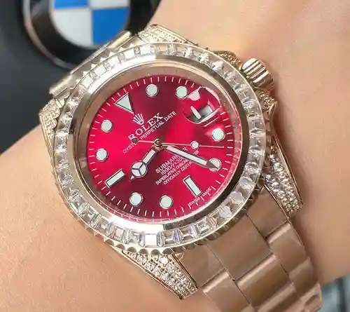 Pedido original, nuevo reloj Rolex para hombre personalizado con movimiento mecánico original totalm