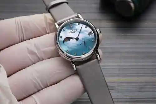 Reloj Lang@Qin para mujer con movimiento mecánico original totalmente automático, caja superior de a