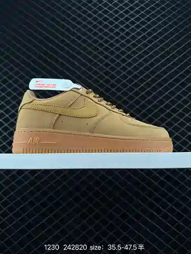 Zapatos Nike/Nike de tamaño medio para hombres y mujeres, hechos de material superior de cuero nobuc