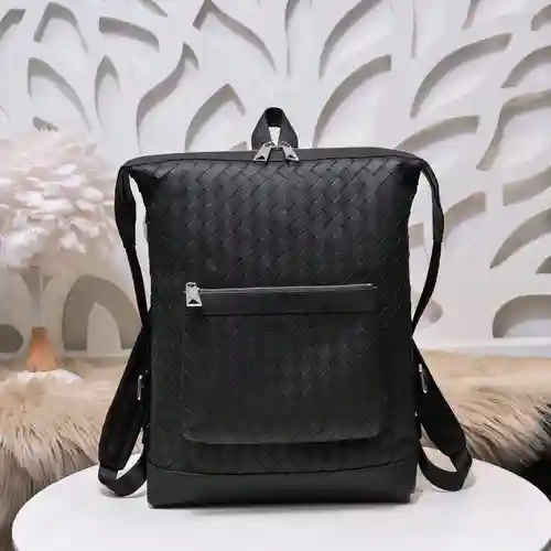 Mochila especial para hombre BV, fabricada en cuero original superior importado, versión réplica de 
