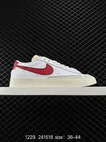 9 Calzado deportivo Nike Blazer Low '77 VNTG para hombre y mujer Reproduzca el estilo discreto y la 