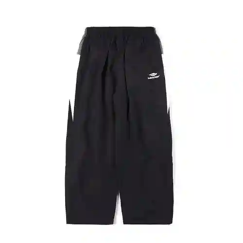 Balenciaga BLCG 23FW pantalón de traje deportivo patchwork estilo pasarela
