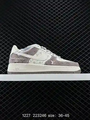 23 Nike Air Force Low Las zapatillas casuales de caña baja Air Force 1 crean una versión pura de Air