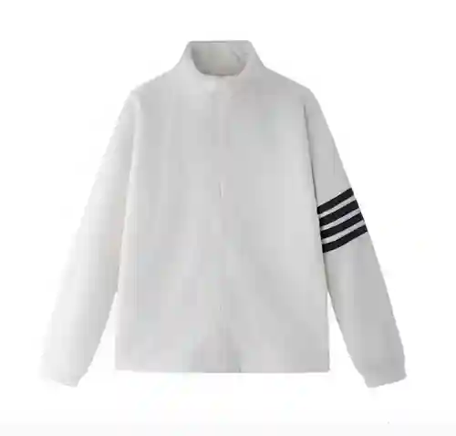 TB/Tom Brown 23FW chaqueta de algodón y terciopelo de visón con cuatro rayas