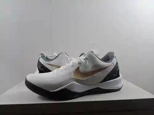 Kobe 8.ª generación oro blanco y negro 40-46