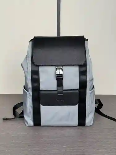 Mochila para hombre, fabricada en cuero original importado de primera calidad, versión réplica de al
