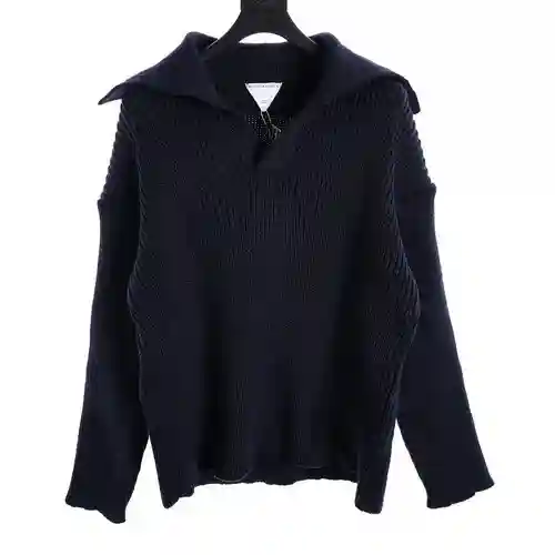 BV23FW nuevo jersey cuello pico