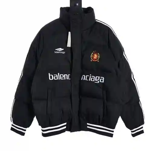BLCG23 SS time joint Chaqueta de plumas con tres rayas del Manchester United