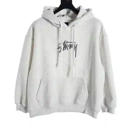 Stu*ssy SS23 sudadera con capucha y gorro bordado