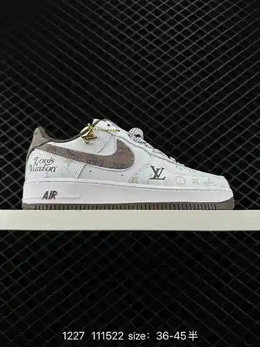 Zapatillas deportivas informales, versátiles y de caña alta Nike Air Force Low Air Force 1. La combi