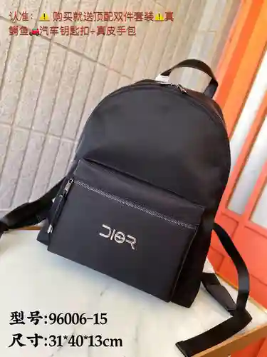 Mochila para hombre D's, fabricada en piel vacuna original importada, alta calidad, entrega en bolsa