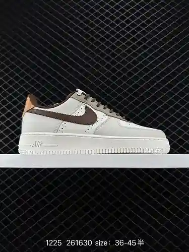 Nike Air Force Low Air Force 1 zapatillas deportivas informales, versátiles y de caña baja. La combi