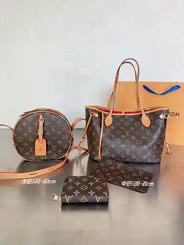 Juego de tres piezas fabricado en material de lona importado, alta calidad, entrega en bolsa de rega