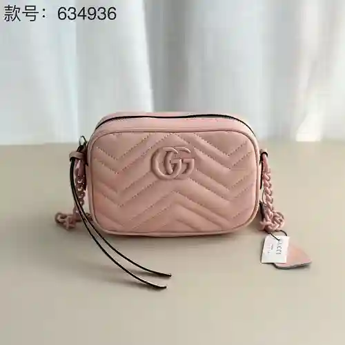 Bolso de cadena GUCC fabricado en piel de vacuno original importada, alta calidad, entrega en bolsa 