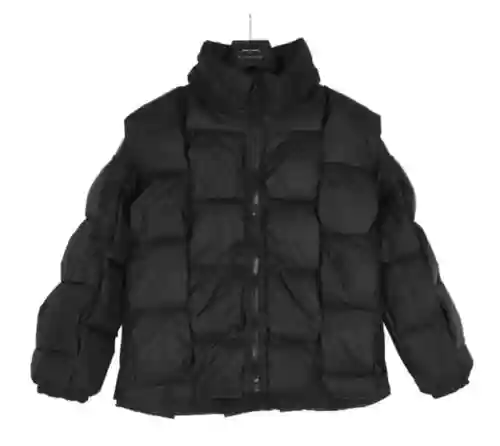 BV/Bottega Veneta Chaqueta de algodón con empalme de tejido Diamond