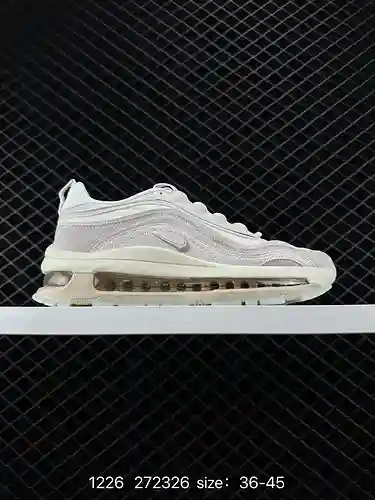 3 Nike Air Max 97 zapatos deportivos casuales con amortiguación de aire retro de bala con gancho peq