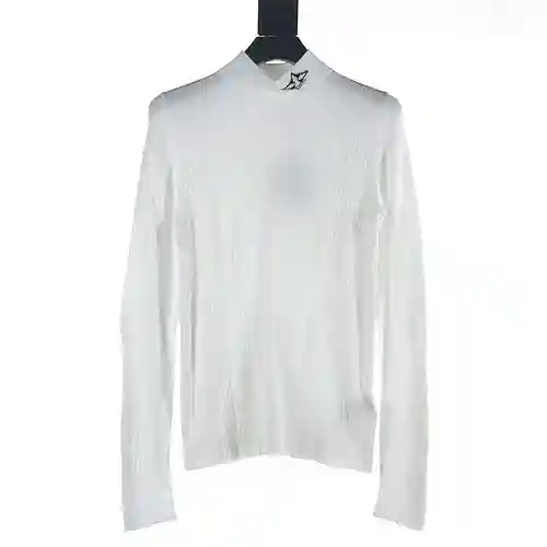 Jersey con bajo de punto de cachemira LV 23FW