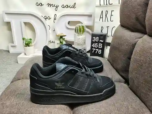 776D zapatillas deportivas informales de moda, versátiles, de caña baja y originales Adidas Forum 84