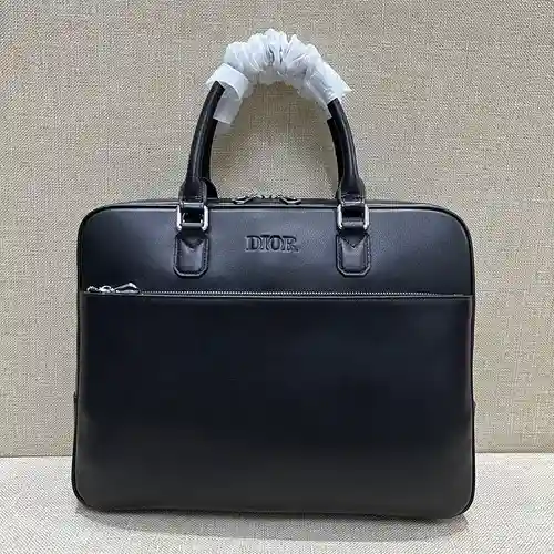 Maletín para hombre de la familia D, fabricado en cuero original importado de primera calidad, versi