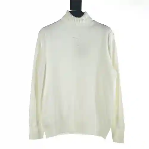 Jersey de cuello alto con letras en relieve LV presbicia