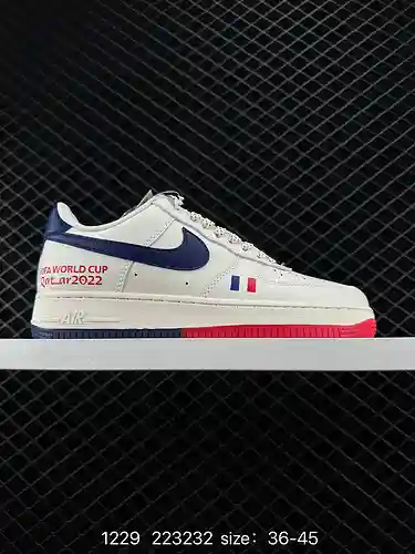 6 Nike Air Force Low Air Force One zapatillas deportivas informales, versátiles y de caña baja. La c