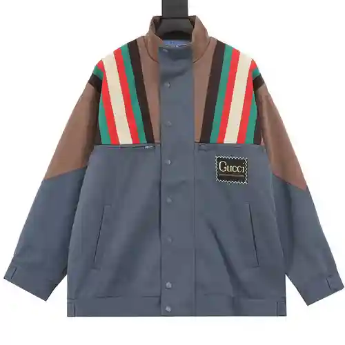G Home Chaqueta de manga larga con silueta retro y decoración de correas en los hombros