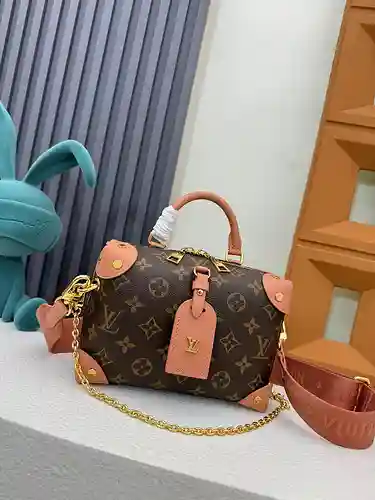 El bolso LL está hecho de cuero original importado de primera calidad, versión réplica de alta gama,