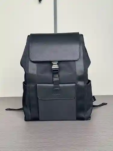 Mochila para hombre, fabricada en cuero original importado de primera calidad, versión réplica de al