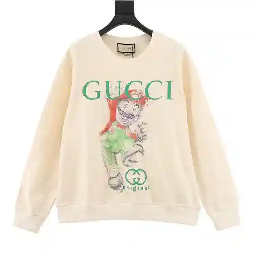 G Home Mario sudadera estampada con cuello redondo